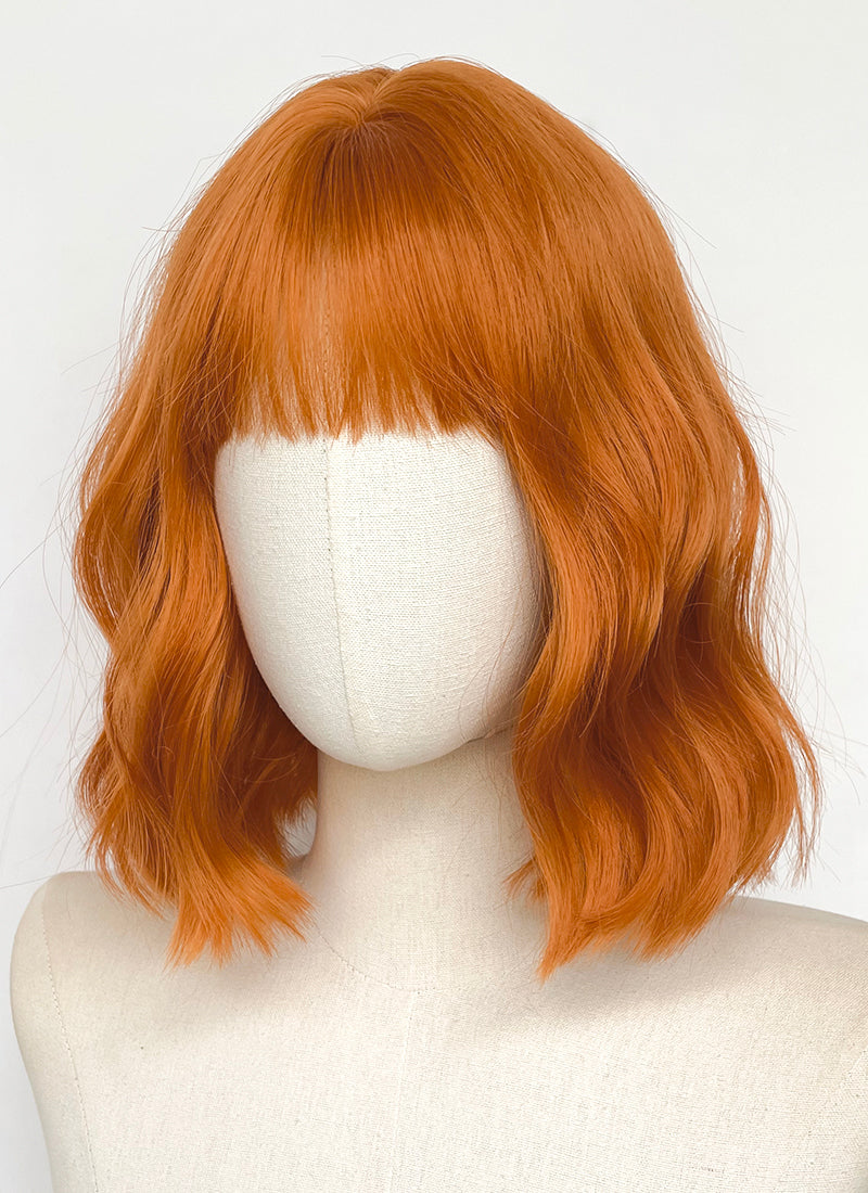One Piece Nami Orange Wavy Synthetic Hair Wig TB1780A