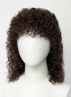 Stranger Things Dustin Henderson Brunette Curly Lace Front Synthetic Wig TBH1772