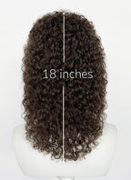 Stranger Things Dustin Henderson Brunette Curly Lace Front Synthetic Wig TBH1772