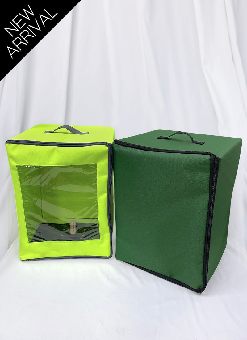 Foldable Cosplay Wig Carrying Case with Backpack Straps C08