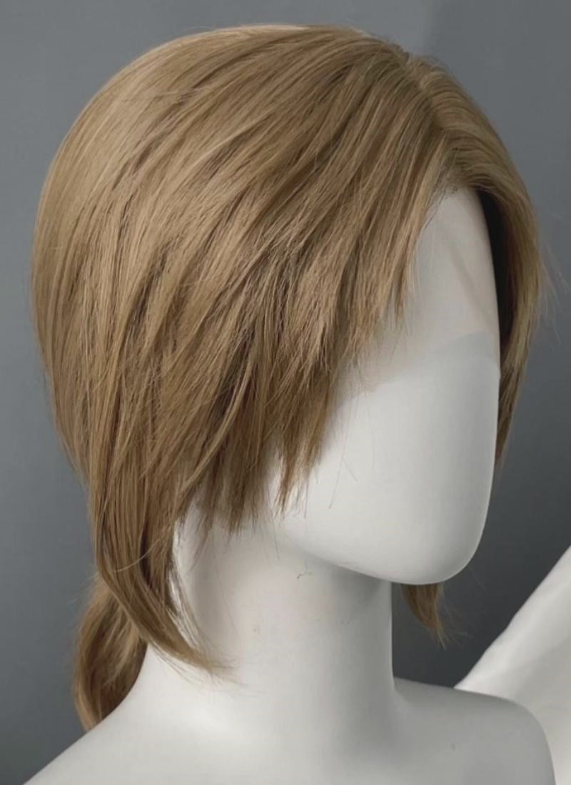 Assassin's Creed Edward Kenway Medium Blonde Straight Braided Lace Front Synthetic Men's Wig LF8148