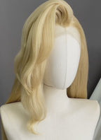 Marvel Rivals Dagger Yaki Blonde Straight Lace Front Synthetic Wig LF6122