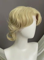 Blonde Wavy Lace Front Synthetic Men's Wig LF6128