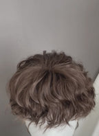 Wednesday Tyler Galpin Brunette Wavy Lace Front Synthetic Men's Wig LF8077