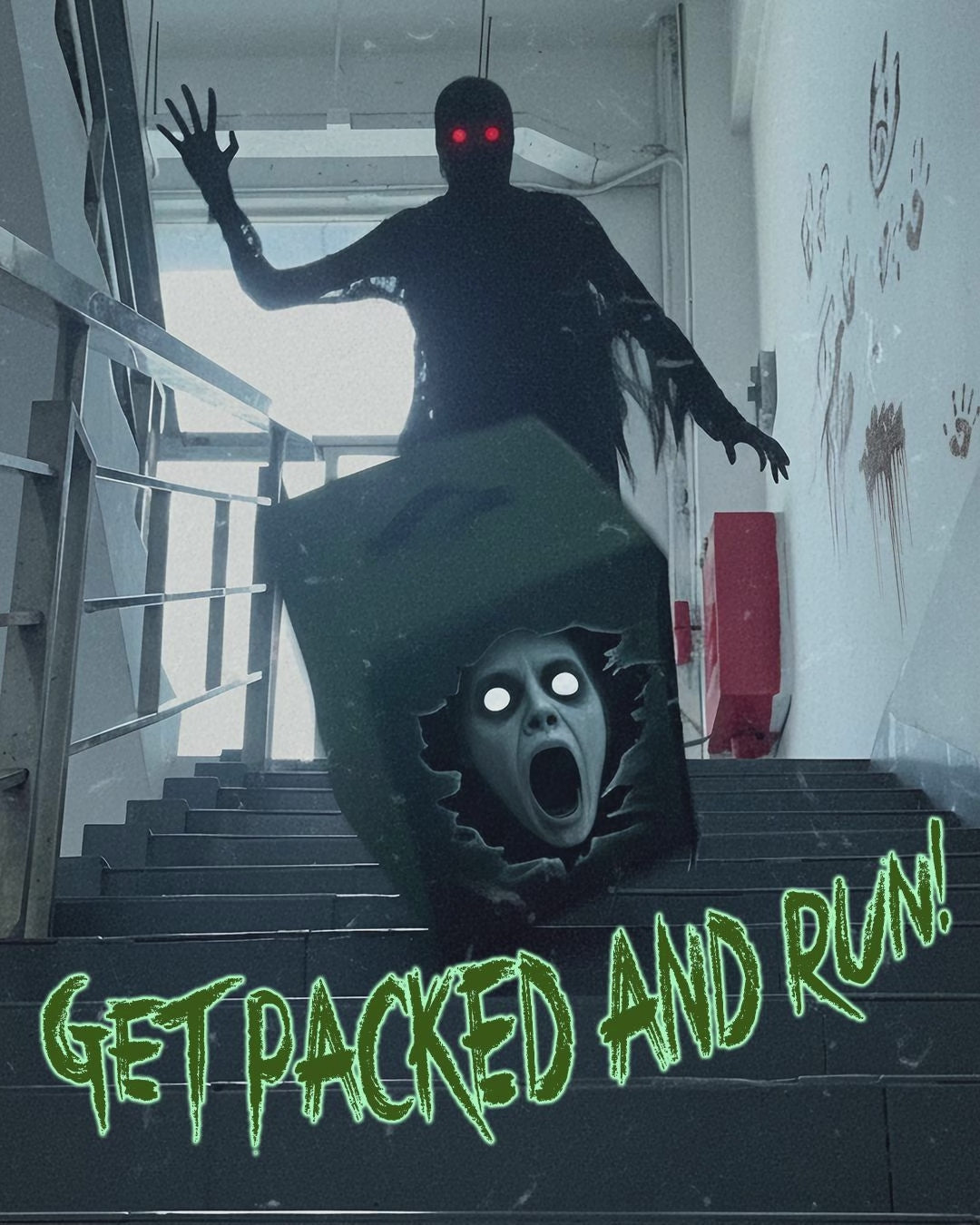 Foldable Cosplay Wig Carrying Case with Backpack Straps C08