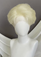 Blonde Straight Lace Front Synthetic Men's Wig LF8049