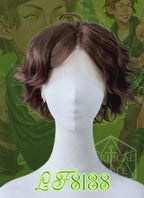 Critical Role Thimble Brown Wavy Lace Front Synthetic Wig LF8138
