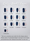 Coffin Press-On Nails FN056