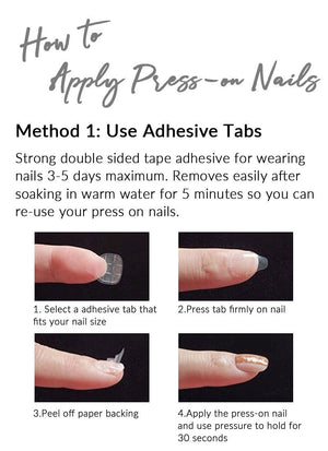 Almond Press-On Nails FN047