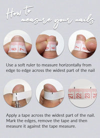 Coffin Press-On Nails FN019