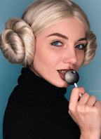 Straight Ash Blonde Lace Front Synthetic Wig LW780