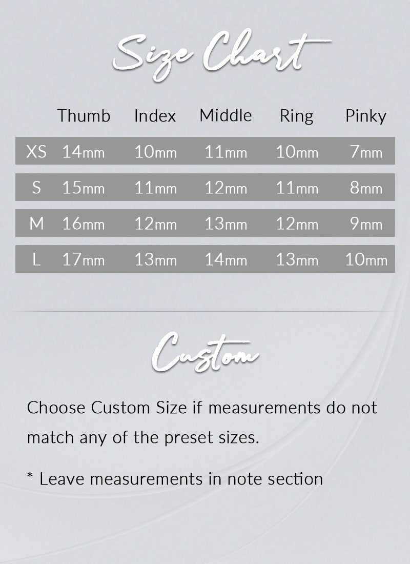 Coffin Press-On Nails FN019