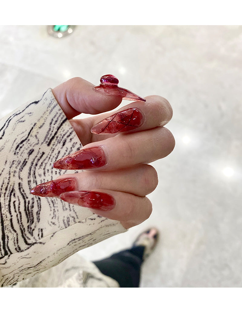 Almond Press-On Nails FN059