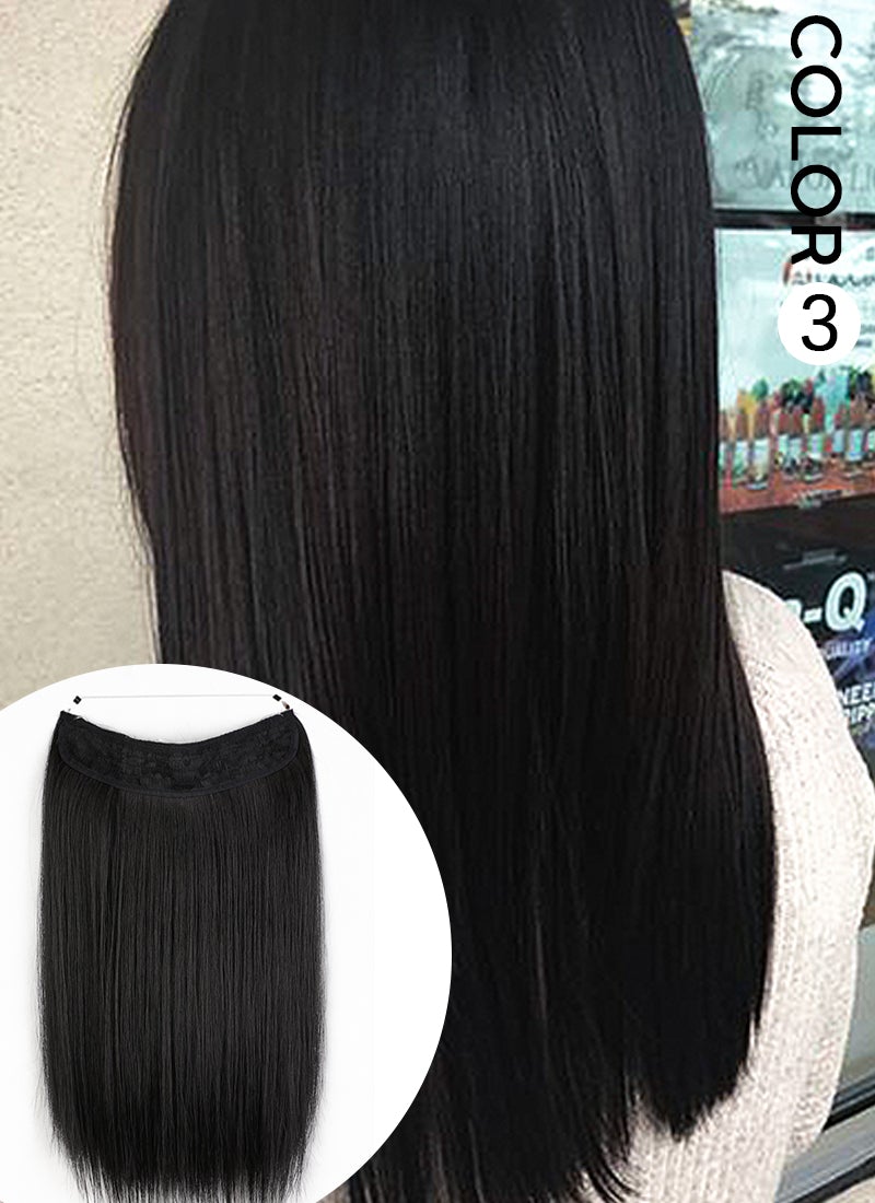 16" Halo Synthetic Flip-In Extensions