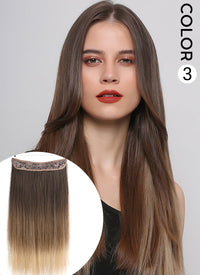 20" Halo Synthetic Flip-In Extensions