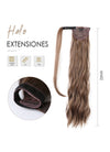 22" Wrap Around Synthetic Ponytail Extension