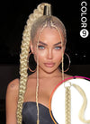 30" Festival Elastic Band Braid Synthetic Hair Ponytail Extension FP071