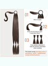 30" Festival Elastic Band Braid Synthetic Hair Ponytail Extension FP071