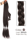 30" Festival Elastic Band Braid Synthetic Hair Ponytail Extension FP071