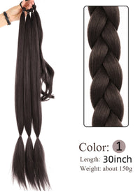 30" Festival Elastic Band Braid Synthetic Hair Ponytail Extension FP071