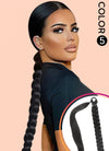 30" Festival Elastic Band Braid Synthetic Hair Ponytail Extension FP071