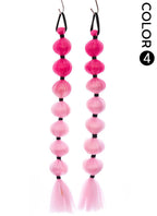 20" Festival Elastic Band Bubble Braid Synthetic Hair Ponytail Extension FP076