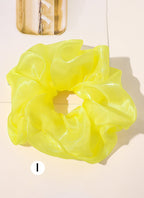 Minimalist Solid Scrunchie
