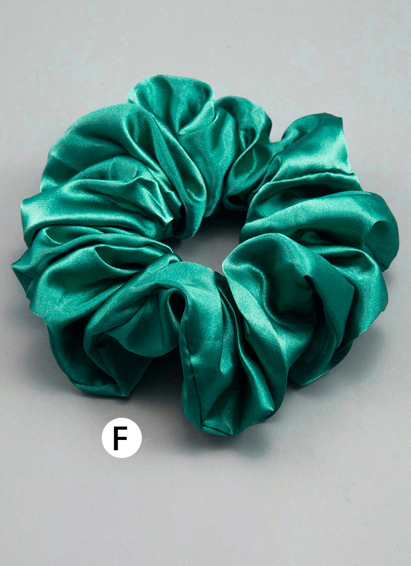 Plain Satin Scrunchie