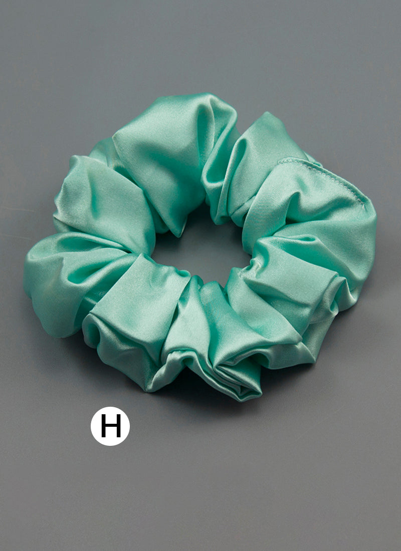 Plain Satin Scrunchie