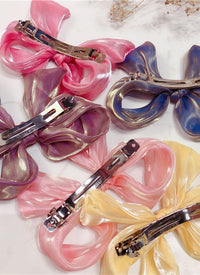 Barbie Organza Bow Knot Hair Clip FS060