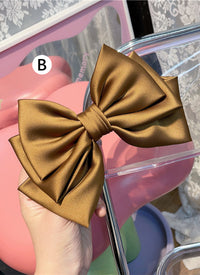 Barbie Bow Knot Satin Hair Clip FS062