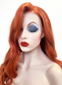 Disney Jessica Rabbit Ginger Wavy Lace Front Synthetic Wig LC735
