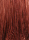 Auburn Straight Lace Front Synthetic Wig LF009