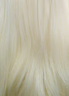 Straight Light Blonde Lace Front Synthetic Wig LF010