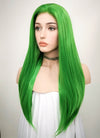 Straight Green Lace Front Synthetic Wig LF031