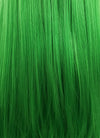 Straight Green Lace Front Synthetic Wig LF031