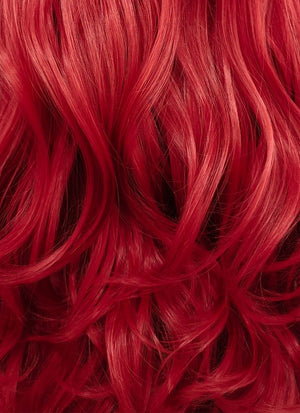 Wavy Red Lace Wig CLF085 (Customisable)