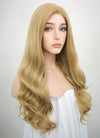 Wavy Golden Blonde Lace Front Synthetic Wig LF119