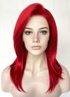 Red Straight Lace Front Synthetic Wig LF1324