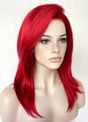 Red Straight Lace Front Synthetic Wig LF1324