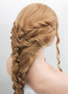 Golden Blonde Braided Lace Front Synthetic Wig LF2046