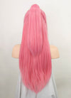 Pink Braided Lace Front Synthetic Wig LF2067