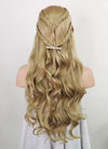 Golden Blonde Braided Lace Front Synthetic Wig LF2070