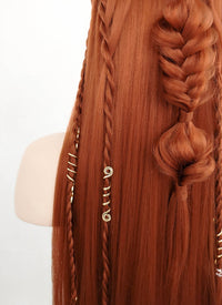 Ginger Braided Yaki Lace Front Synthetic Wig LF2081