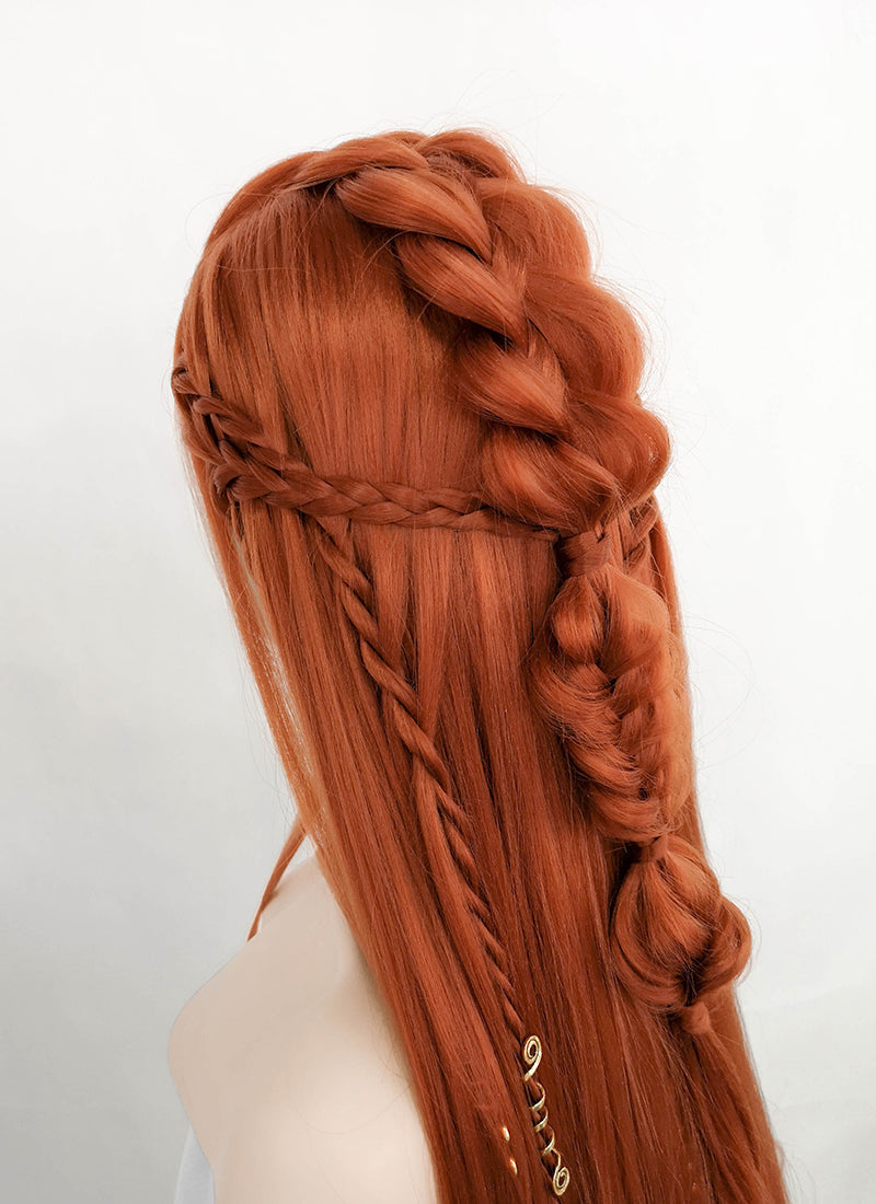 Ginger Braided Yaki Lace Front Synthetic Wig LF2081