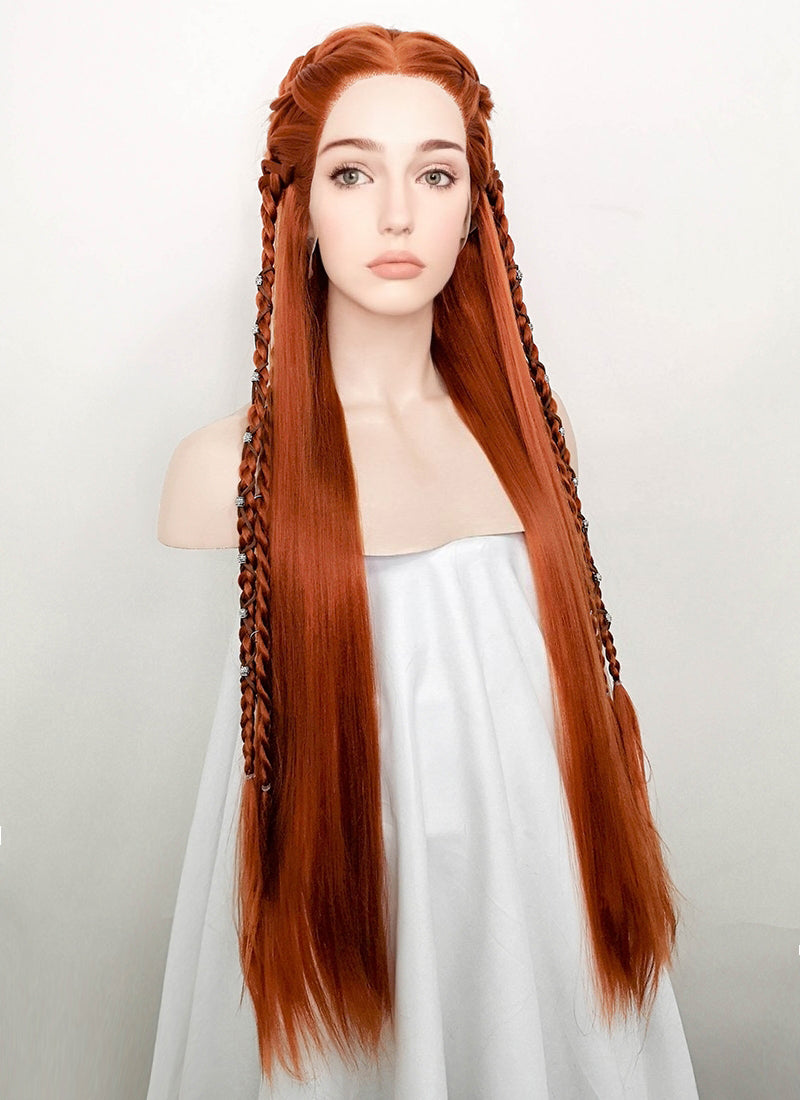 Ginger Braided Lace Front Synthetic Wig LF2097