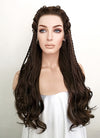 Brunette Braided Lace Front Synthetic Wig LF2114