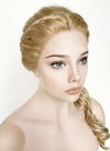 Golden Blonde Braided Lace Front Synthetic Wig LF2131