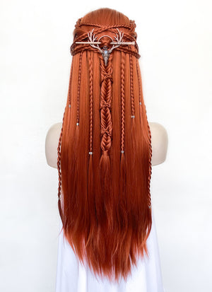 Ginger Braided Yaki Lace Front Synthetic Wig LF2135