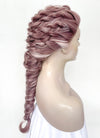 Two Tone Pink Braided Lace Front Synthetic Wig LF2137